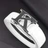 White Black-buckle