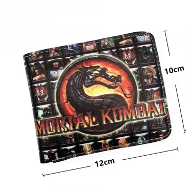 New Arrival PU leather Wallet Short Purse With Coin Pocket Card Holder 2