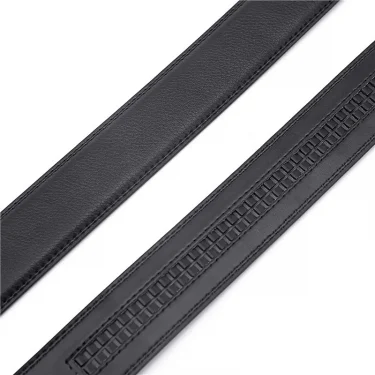 White Black Elegant Business Leisure Men's Automatic Buckle Belt Famous Brand Luxury Designer Genuine Leather Jeans Belts 5