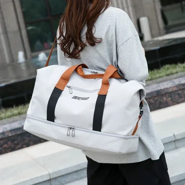 Large Capacity Fitness Bag Travel Storage Bag Clothing Storage Bag Short Distance Luggage Bag Anti Sailor Bag 1