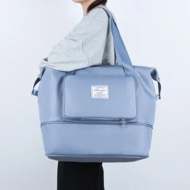 Large Capacity Expanding Travel Bags Luggage Organizer Bag Handbag Waterproof Portable Foldable Travel Clothes Storage Bag New 1