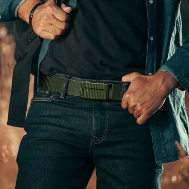 Men Nylon Belt Alloy Buckle Breathable Elastic Belts Men Cowboy Designer Belt Outdoor Casual Tactical Waistbelt Gifts 2