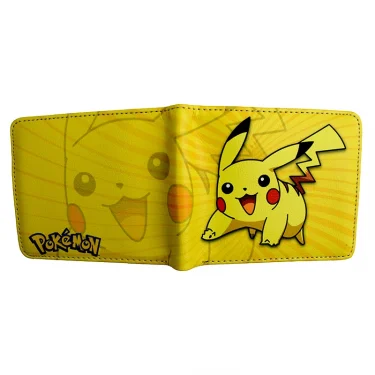 MINISO Cartoon Wallet Pikachu PU Fashion Short Purse 3