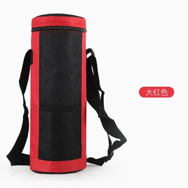 Water Bottle Cooler Bag Universal Water Bottle Pouch High Capacity Insulated Cooler Bag Outdoor Traveling Camping Hiking 6