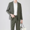 Gray Green 2 Pcs Set