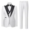 White 3Pcs