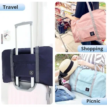 Travel Bag Folding Travel Storage Bag Travel Storage Bags Boarding Luggage Clothes Handbags Picnic Move House Large Handbag 5
