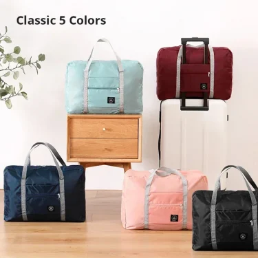 Travel Bag Folding Travel Storage Bag Travel Storage Bags Boarding Luggage Clothes Handbags Picnic Move House Large Handbag 3