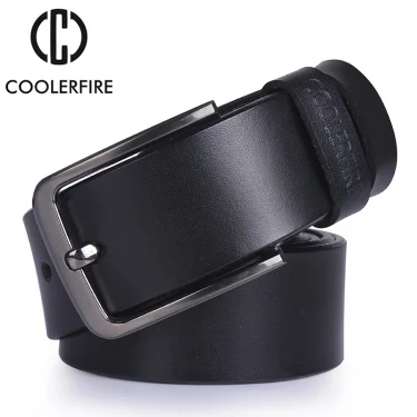 High Quality Genuine Leather Belt Luxury Designer Belts Men Belts For Men Cowskin Fashion Vintage Pin Buckle For Jeans 1