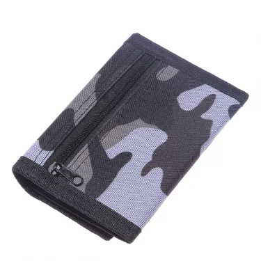 Trifold Casual Wallet For Male Men Women Young Novelty Money Bag Purse Zipped Coin ID Card Holder Pocket Kids 1