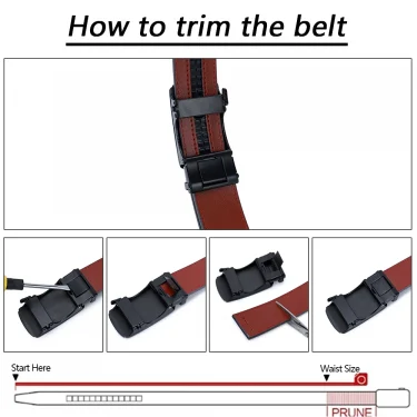 125cm Men Belts Leather Waist Strap Male Automatic Buckle Waistband Mens High Quality Girdle Belts for Women Men Gifts 6