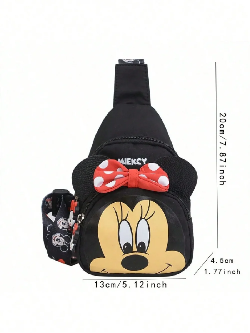 Disney 2025 New Fashion Mickey Cartoon Single Shoulder Crossbody Bag for Boys and Girls Cute Girls Coin Crossbody Bag 6