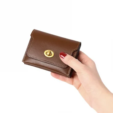 New Women Wallets Fashion Short Hasp Pu Leather Purses For Women Portable Multifunctional Money Bag Small Coin Card Holders 2