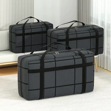 Multifunctional travel camping storage bag Thickened duffel bag Moving bag Foldable waterproof storage bag suitcase 2