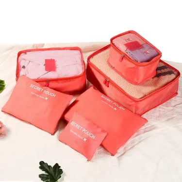 Travel and business trips Storage Bag Large Capacity Waterproof Luggage Clothing Underwear Storage Bag Fashion Bag With Zipper 1