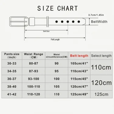 An Elegant Men's Casual Business Style Belt，Equipped with Square Alloy Buckle，Durable Anti-Stretch Imitation Leather，Suitable fo 5