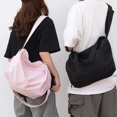 Large Crossbody Travel Tote Bags for Women 2025 Canvas Shoulder Messenger Bag Sports Yoga Satchels Fashion Woman Handbag 5