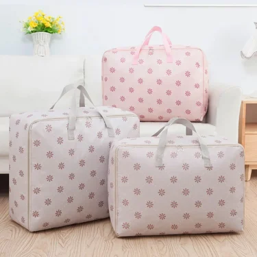 Folding Waterproof Tote Large Capacity Duffle Bag Travel Essentials Organizer Storage Zipper Bags Packing Cubes For Travel Pouch 5