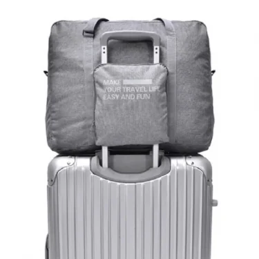 High Quality Folding Traveling Bag Oxford cloth Hand Luggage Travel Bags For Men And Women weekend Travel Duffle Bag 4