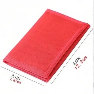 1PC Wallets Slim Wallet Trifold Sports Wallet Outdoor Canvas Wallets With Zipper Travel Coin Purse Cards Holder Gifts 6