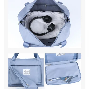 Large Capacity Expanding Travel Bags Luggage Organizer Bag Handbag Waterproof Portable Foldable Travel Clothes Storage Bag New 4