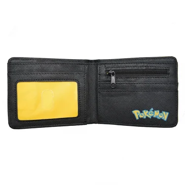 MINISO Cartoon Wallet Pikachu PU Fashion Short Purse 6