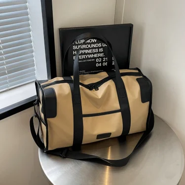 Large-Capacity Travel Bag for Short-Distance Business Trips, Lightweight Storage Bag, Luggage Bag, Fitness Bag, Single Shoulder 3