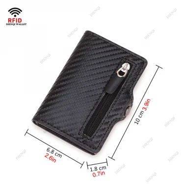 Anti Thief Rfid Credit Card Holder Wallet Men Women Smart Minimalist Wallets Slim Bank Cardholder Case Bag Purse Carteras Choice 5