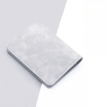 Men/Women Fashion Wallet ID/credit Card Holder Wallet for Men Multi-Card BagHolder Two Fold Small Wallet Black/gray Coin Purse 5