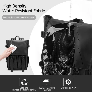 Tigernu Fashion Backpacks Men Korean Style Backpack Cool Knapsack Commuting Bags Travel Backpacks 15.6 Laptop Backpack Male Bags 4