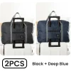 Black and Deep Blue