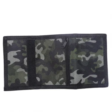Trifold Casual Wallet For Male Men Women Young Novelty Money Bag Purse Zipped Coin ID Card Holder Pocket Kids 3