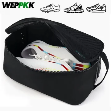 1PCS Soccer Shoe Carrying Bag, Soccer Cleats Storage Bag, Compact Soccer Boots Duffle Bag for Men Women Golf Travel 1