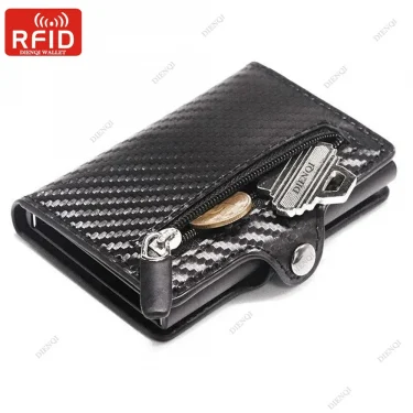 Anti Thief Rfid Credit Card Holder Wallet Men Women Smart Minimalist Wallets Slim Bank Cardholder Case Bag Purse Carteras Choice 2