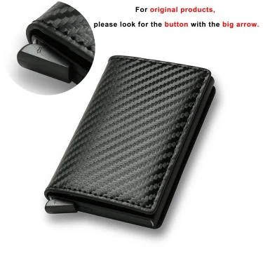 Anti Thief Rfid Credit Card Holder Smart Minimalist Wallet Men Women Slim Bank Cardholder Case Money Bag Cash Creditcard Purse 5