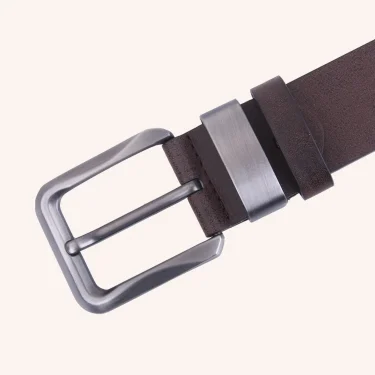 4cm New Solid Color Men's Pin Buckle Belt Student All-match Casual Fashion Belt Light Luxury Design 2