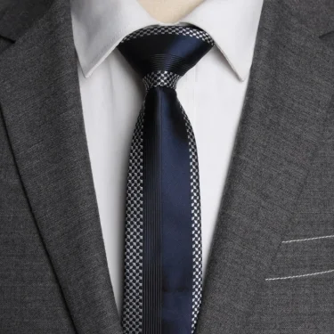 Mens Ties Luxurious Slim Necktie Stripe Tie for Men Business Wedding Jacquard Tie Male Dress Shirt Fashion Bowtie Gift Gravata 2