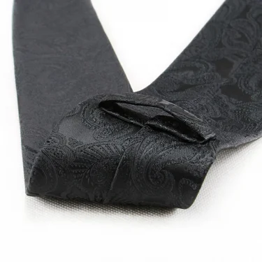 Polyester Jacquard 7cm Fashion Stripe Plaid Formal Business Tie 3