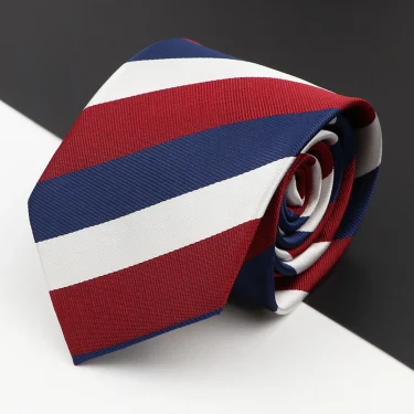 New Men's Classic Luxury Tie 8cm Striped Paisley Plaid All-Match Jacquard Necktie For Business Wedding Prom Daily Wear Accessory 2