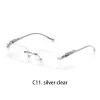 C11 silver clear