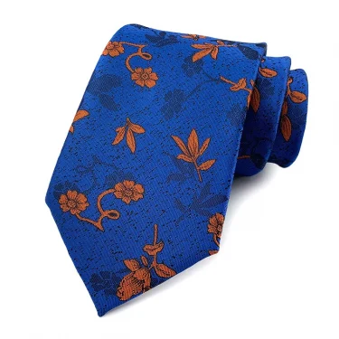New Floral Ties For Men Women Fashion 8 cm Width Groom Neck Tie Man Flower Necktie For Wedding Business Gravata 4