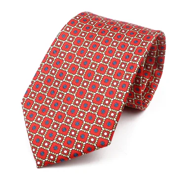 New Design Bohemian Style Necktie For Men Silk Touch Soft Blue Red Yellow Necktie Fit Wedding Party Business Office Accessory 6