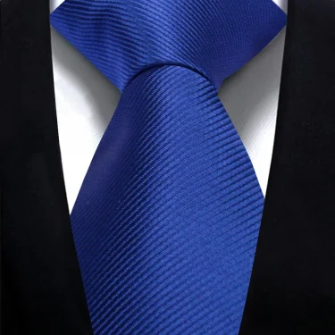 Solid Tie 7.5cm Necktie For Men Fashion Wedding Ties Slim Blue Red Classic Neckties Mens Business Necktie Classic Gravats 5