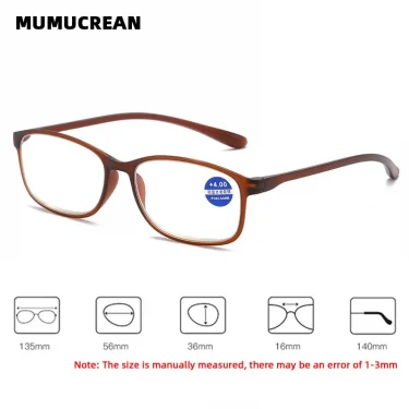 TR90 Anti-Blue Light MEN Reading Glasses Ultra Lightweight WOMEN Reading Glasses Blue Light Glasses for Seniors 5