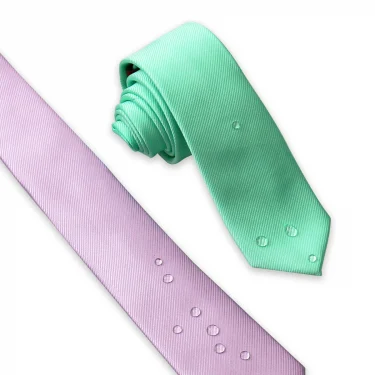 Novelty Luxury Elegant 6cm Neck ties Solid Color Waterproof Tie Bussiness Wedding Party Gifts For Men Classic Suit Accessories 3