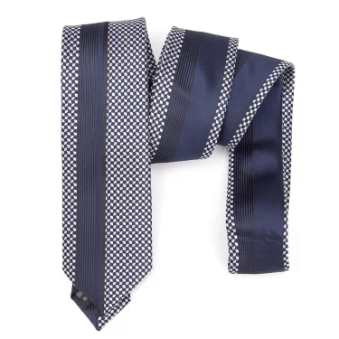Mens Ties Luxurious Slim Necktie Stripe Tie for Men Business Wedding Jacquard Tie Male Dress Shirt Fashion Bowtie Gift Gravata 3