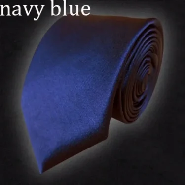 Men Solid Color Narrow Edition Smooth Tie for Men's New Product Formal Polyester Casual Hand Tie Wedding Suits Creative Gifts 6