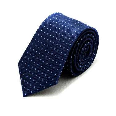 Luxury 7CM Mens Ties Striped Dot Necktie Formal Classic Business Neck Ties Jacquard Woven Necktie For Men Groom Wedding Party 5
