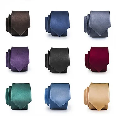 MEN ADULT 8cm Tie Solid NEW Ties Neck neckwear Party Neckties Color Accessories Cravat Krawatte Fashion Wholesale Shirt AA117 5