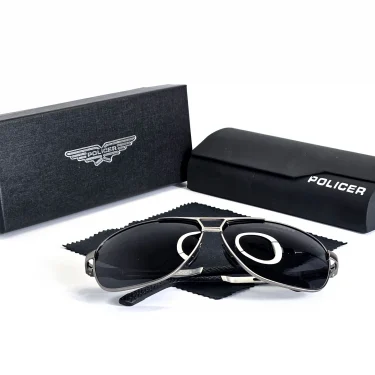 Luxury brands Policer Sunglasses for Men Polarized Sun Glasses Travel Eyewears Classic Pilot Goggle with UV 400 Protection 6